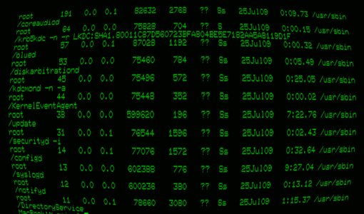 GLTerminal screenshot