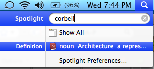 spotlight dictionary