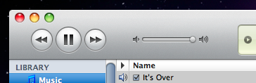 Mac OS X marble interface