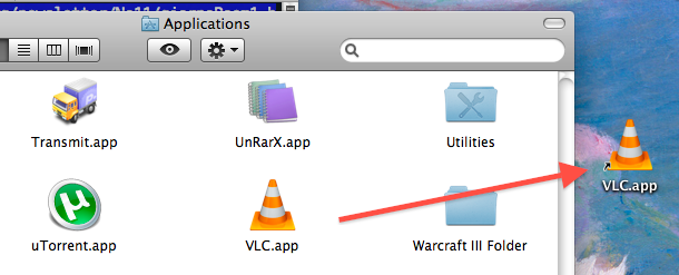 command option drag