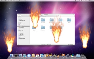 fire screensaver