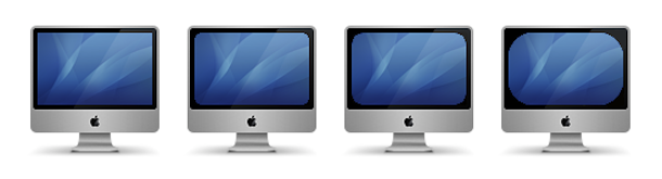 Displaperture rounded screen corners mac