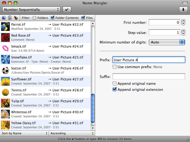 batch rename files mac