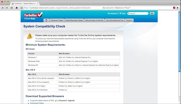 turbotax 2017 os x crashes