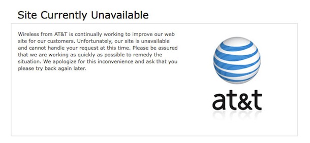 iphone 4 att website down