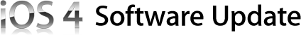 iphone os 4 software update