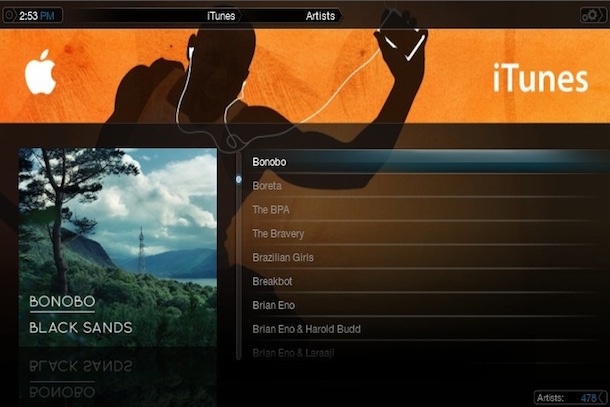 mac media center itunes