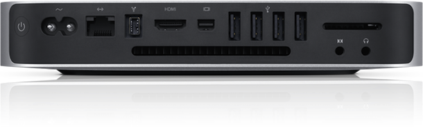 new mac mini back new mac mini back