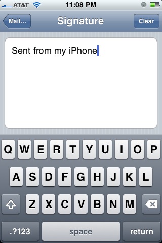 sent from my iphone message text