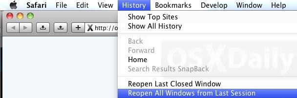 safari reopen windows from last session safari reopen windows from last session