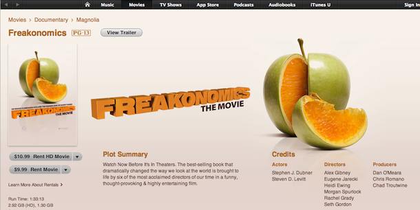 Freakonomics movies