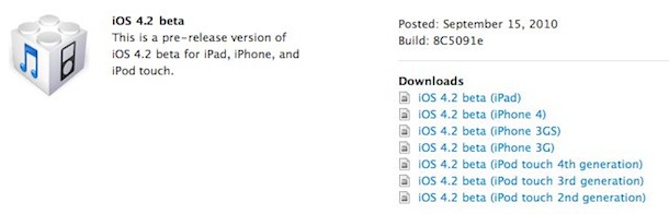 ios 4.2 available download