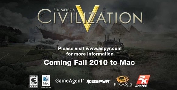 civilization 5  mac release date