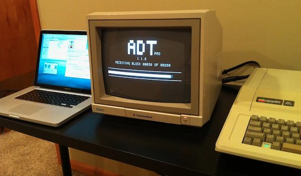 macbook pro and apple ii