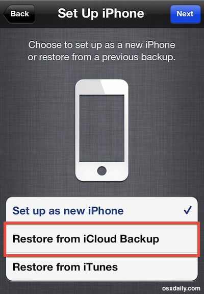 restore-iphone-from-icloud-backup Restore an iPhone from iCloud Backup