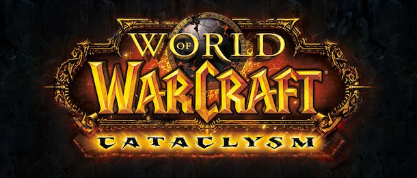 world of warcraft cataclysm logo. hot world of warcraft