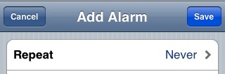 fix iphone alarm bug