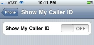 iphone caller id iphone caller id