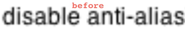 anti-alias enabled zoom anti-alias enabled zoom
