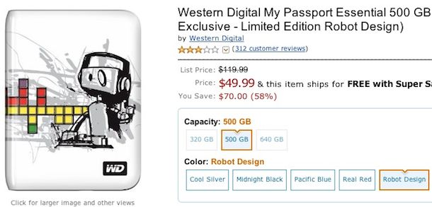 cheap western digital portable hard drive