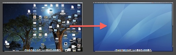 hide desktop icons