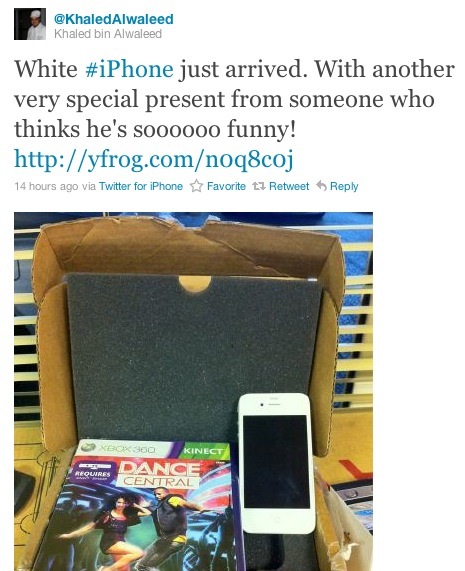 saudi prince gets a white iphone 4 saudi prince gets a white iphone 4