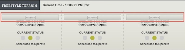 sifr flash not showing sifr flash not showing