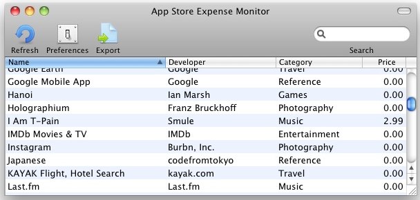 app store expense monitor app store expense monitor