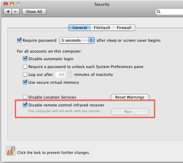 disable mac remote disable mac remote