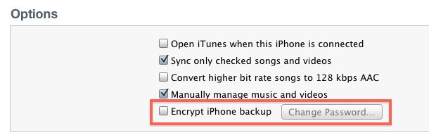 where are  iphone backups stored