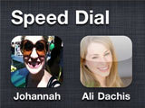 iphone speed dial icons