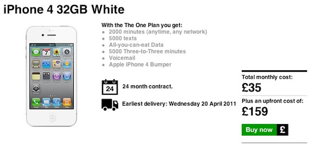 iphone 4 white release date uk. The White iPhone 4 has
