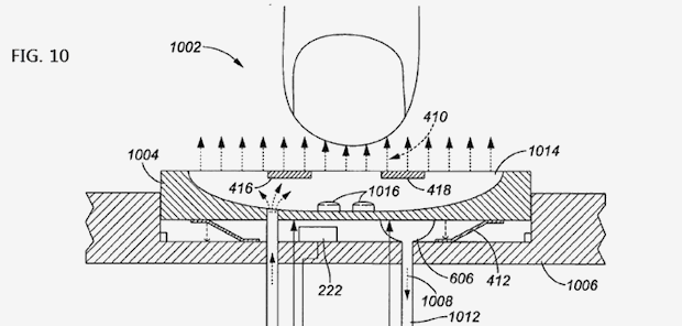 air-keyboard-touch-screen-apple-patent Virtual keyboard shoots air at fingers for real touch feedback