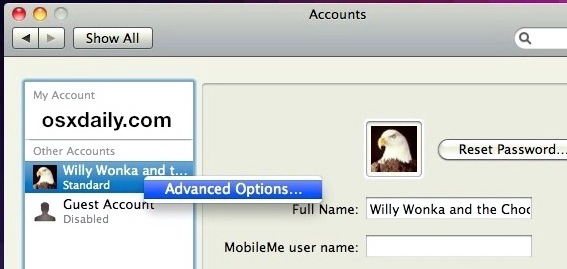 change-short-user-name-macosx Change a user short name in Mac OS X