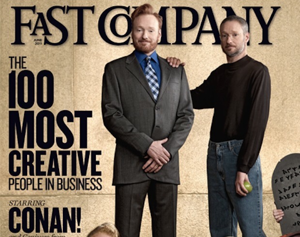 conan-o-brien-steve-jobs Conan O'Brien dressed up as Steve Jobs