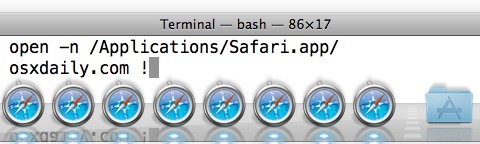 Run Multiple Instances of Any Application in Mac OS X