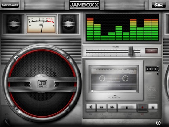 jamboxx Jamboxx is an iPad Boombox lookalike