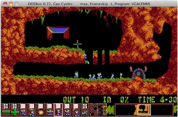Original Lemmings for Mac OS X