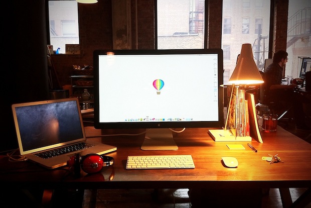 mac-setup-tumblr-office MacBook Pro setup at Tumblr offices