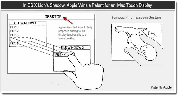 mac-touch-patent A new Mac Touch Patent