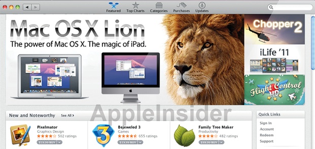 Lion Mac App Store Lion Mac App Store