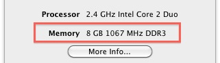 check-mac-ram-type check Mac RAM type