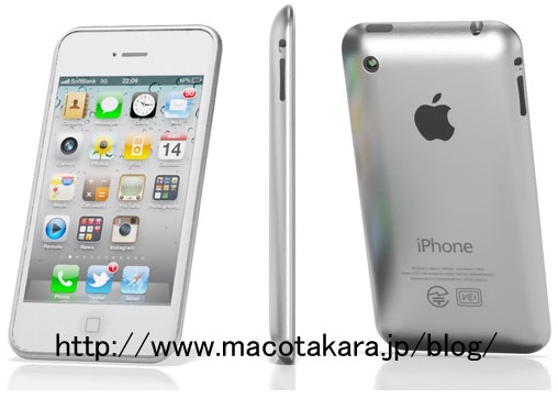 iPhone 5 mockup from Macotakara