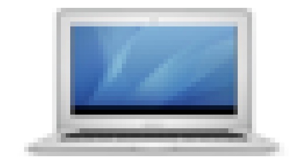 Pixelized MacBook Air
