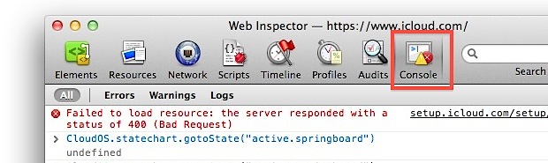 enter-icloud-springboard-javascript Enter iCloud springboard with javascript