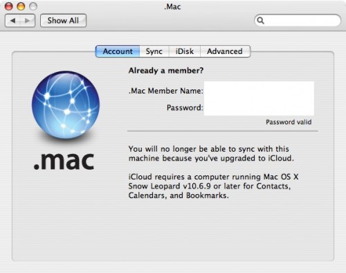 icloud_10_6_9 Mac OS X 10.6.9 and iCloud
