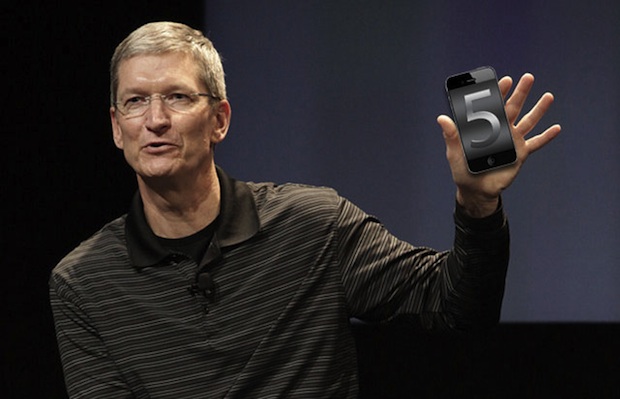 Tim Cook and iPhone 5
