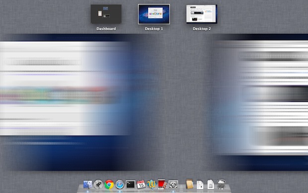 blur-mission-control Motion Blur in Mission Control on Mac OS X Lion