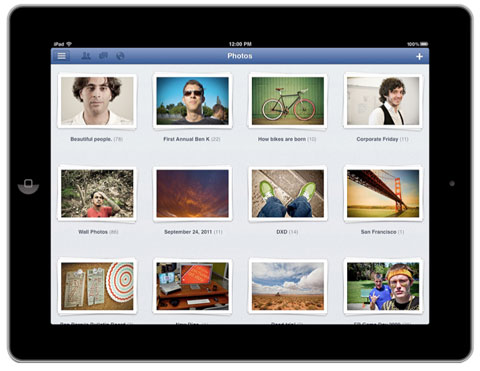 facebook-ipad Facebook for iPad