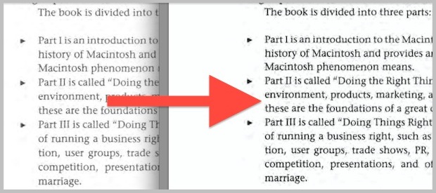 Increase the contrast of a PDF to make the text more readable